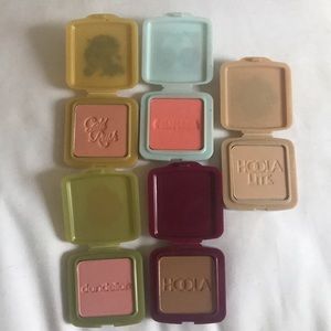 Benefit Makeup - BENEFITS- mini blush and bronzer collection Benefit Makeup - BENEFITS- mini blush and bronzer collection